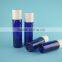 high quality 150ml blue pet plastic lotion bottle with cap