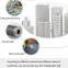BOLI Stainless Steel Wire Mesh Round Filter Disc Metal Mesh Screen Filter Disk Black Wire Cloth Weave Filter Disc