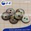 J&C Brown MOP shell buttons,pearl shell buttons for fashion shirt.BR043, BR045