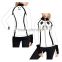 (OEM/ODM Factory)2016 Customized Hot Sale Athletic Grey stripe Ladies' Yoga Fitness Jacket