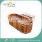2 person balboa massage wooden outdoor bathtub