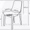 RCH-4207 Comfortable Fraxinus Mandshurica Fabric Wood Chair                        
                                                Quality Choice