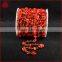 Red Coral Beads Rosary Chain Roll For Necklace OR Bracelet DIY