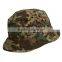 Custom good quality fitted camouflage top bucket hats