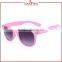 Laura Fairy Brand Names Wholesale Designer Unisex White Lens Black Sunglasses