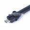 flexible 5pin micro v8 usb cable for android smartphone