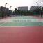 modified silicone PU badminton court surface material