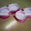 Plastic Double Pet Bowl ,dog bowl, cat bowl