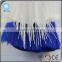 PP wave plastic filament curved fiber in different shiny colors for making cheaning brush