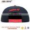 custom embroidery 6 panel flat brim baseball cap