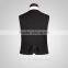 Pop Stylish High Quality Custom Made gem Black Mens Wool Vest