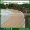 HDPE Plastic composte deck flooring with eco-friendly feature/good price wood plastic composite decks