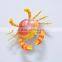 3 inch Pearl Powder Plastic Magnetic Crab, Wholesale Souvenirs