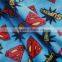 Hot Selling Super Man Printed Shrink-resistant Knitted Fleece Fabric