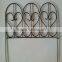black metal garden fence made in China
