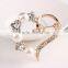 Fashion Designs Heart Shape Rhinestone Brooch Pin With Pearls,Brooches And Pins For Wedding Bouquet,Crystal Wedding Brooch                        
                                                Quality Choice