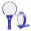 Portable 5X magnifying antique foldable hand mirror
