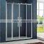 Aluminum Frame Double Sliding Shower Screen (KD6117)