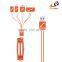 Shenzhen Factory Supply 4 Head in 1 Multi Charging Flat USB Cable Adapter