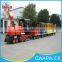 Amusement park trackless kiddie amusement rides train