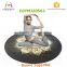 Lutus digital printed Rond Yoga Mat, meditation mat printing customizable