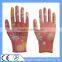 CE EN420 approved 13g poly 13 gauge printing working glove for General handing