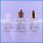 5ml Gold Color Aluminum Atomizer Spray Glass Refillable Perfume Empty Bottle