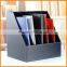 High-grade leather file box seat five rows of file data frame Creative Desktop Storage business office supplies