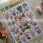 cartoon sticker,puffy sticker,home decoration 3d foam sticker