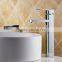 brass high body square basin mixer/high grand faucet