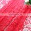 Fancy floral nylon 2016 lace fabric 3d flower lace fabric korea