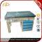 Ningbo Gangdao CE ISO IEC steel rotating workbench with drawers design