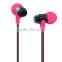 nature sound ear buds/earphone holder/ metal earphone /mp3 /