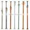 Heavy duty adjustable shoring props for building construction