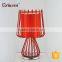 modern power outlet mushroom lamp paint spraying hollow metal table lamp for bedroom set