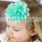 New Arrival Girls Handmade Knit Headband Flower Beauty Hair Band