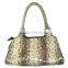 Python leather handbag SPH-005