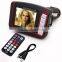 Hot Sale popular Cheap 1.8 car mp4 Player FM Transmitter SD/MMC