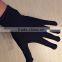 China famous brand Cotton string knitted PVC dotted gloves