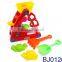Garden Wagon Tools Toy Set for Kids with water pail