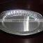 disposable aluminum foil Oval plate for food packing