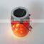 Energy saving green product solar led glass fairy jar
