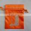 mini high quality printed satin gift bag
