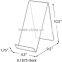 Custom Acrylic Easel Display, Mobile Phone Display Riser, Book Display Tray