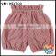 Summer Vintage Ruffle Seersucker Bloomers