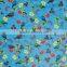 2015 popular cartoon nylon spandex stretch fabric for girls swimwear