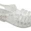 2015 Comfortable Girl Sandal Flat PVC Jelly Shoes Plastic Footwear for Lady