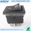 Rated load DC 50V 01A 10000 cycles kcd1-101 on - off - on boatlike switch