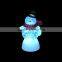 LED battery operated color changing Christmas novelty decorating with Snowman night light
