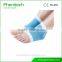 Gel foot moisture heel protector socks for foot care